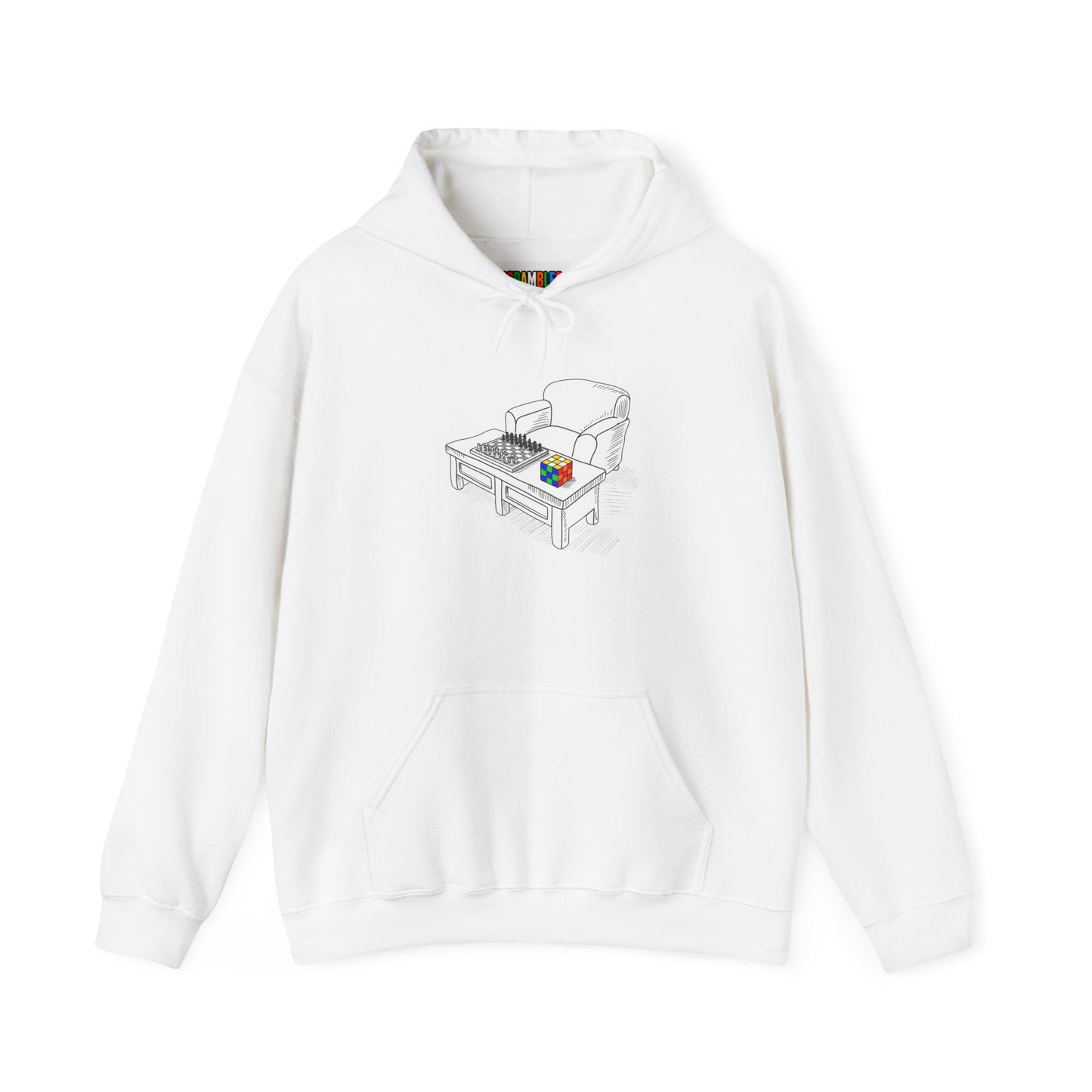 Chess and Checkered Unisex Heavy Blend™ Hooded Sweatshirt