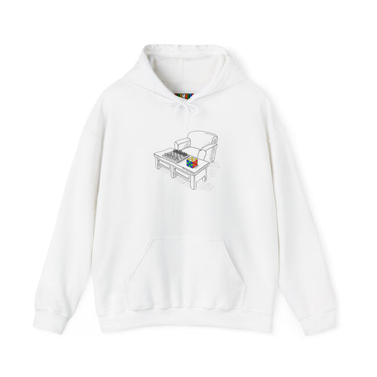 Chess and Checkered Unisex Heavy Blend™ Hooded Sweatshirt