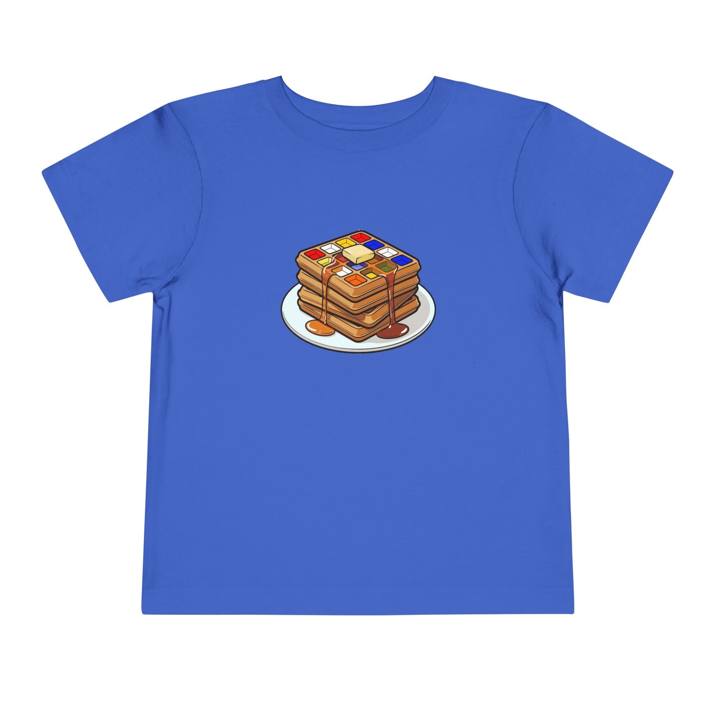 4x4 Waffles - Rubiks Cube Toddler Short Sleeve T-Shirt