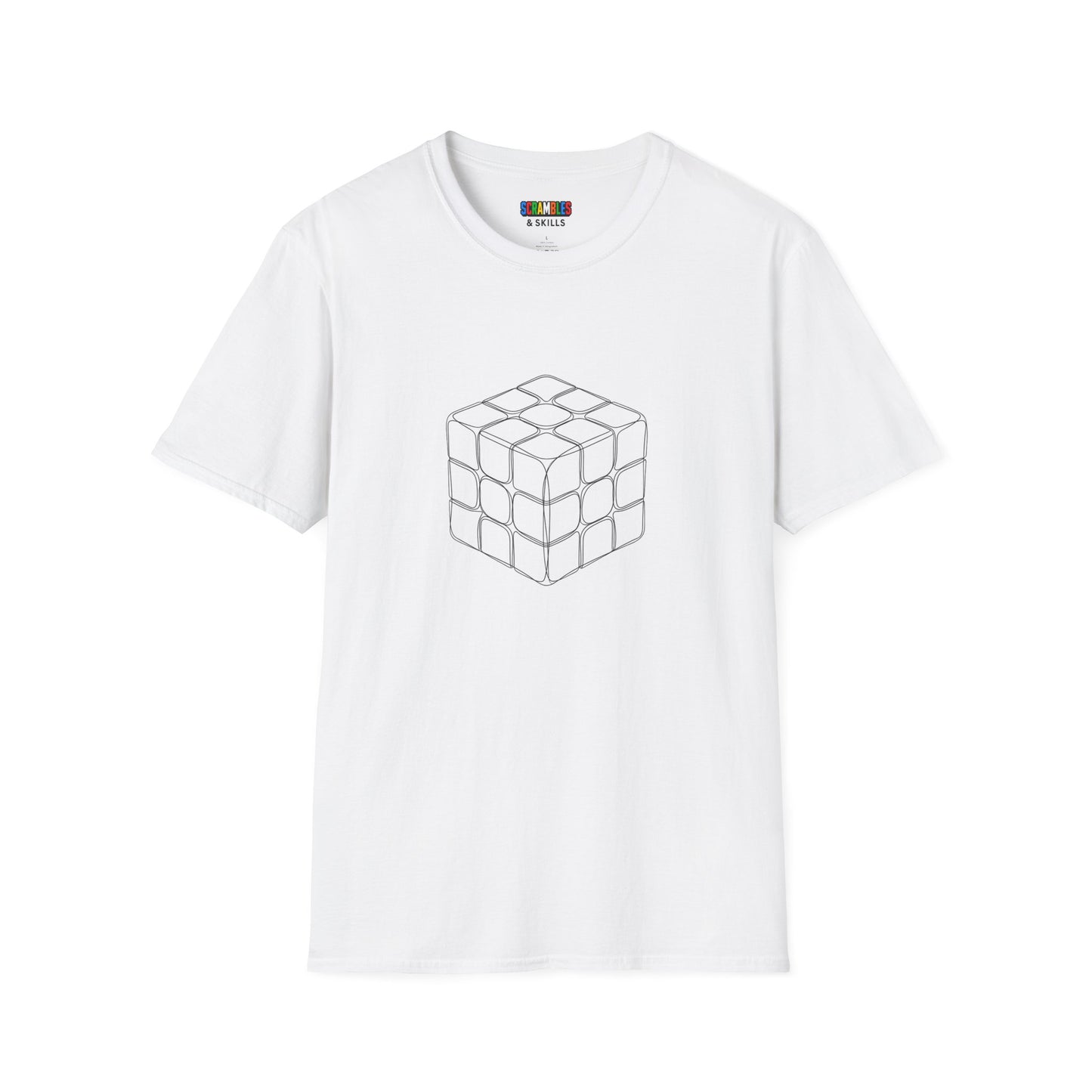 3x3 Doodle Unisex Graphic Softstyle T-Shirt