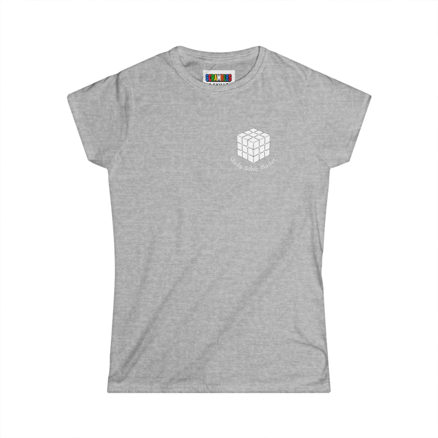 3x3 Doodle (Subtle) Women's Softstyle T-Shirt