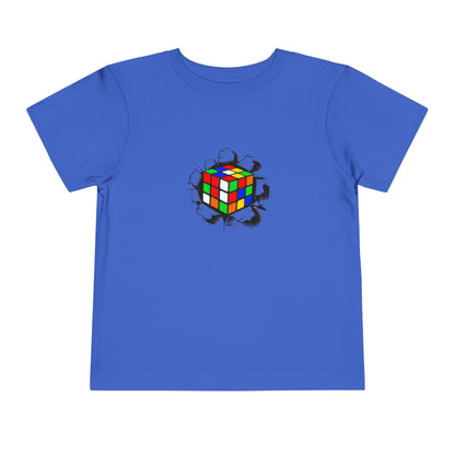 Crashing Out - Rubiks Cube Toddler Short Sleeve T-Shirt