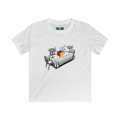 5x5 Comp Day - Rubik's Cube Art  Kids Softstyle Tee