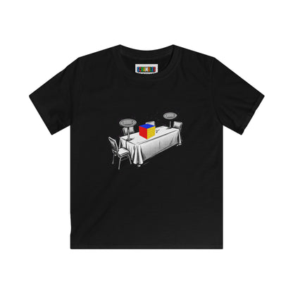 5x5 Comp Day - Rubik's Cube Art  Kids Softstyle Tee