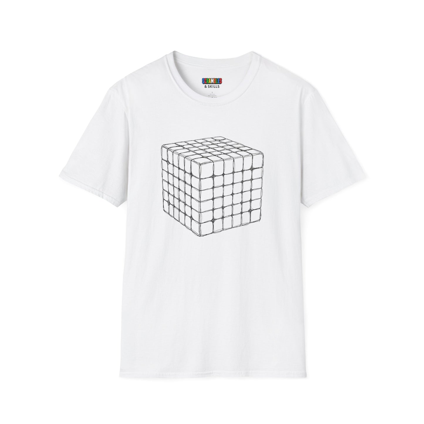6x6 Doodle Unisex Graphic Softstyle T-Shirt
