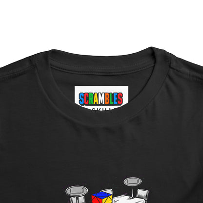 Skewb Comp Day - Rubik's Cube Art  Toddler Short Sleeve T-Shirt