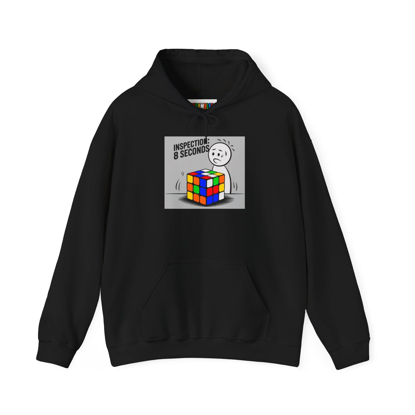 Inspection: 8 Seconds Unisex Heavy Blend™ Hooded Sweatshirt