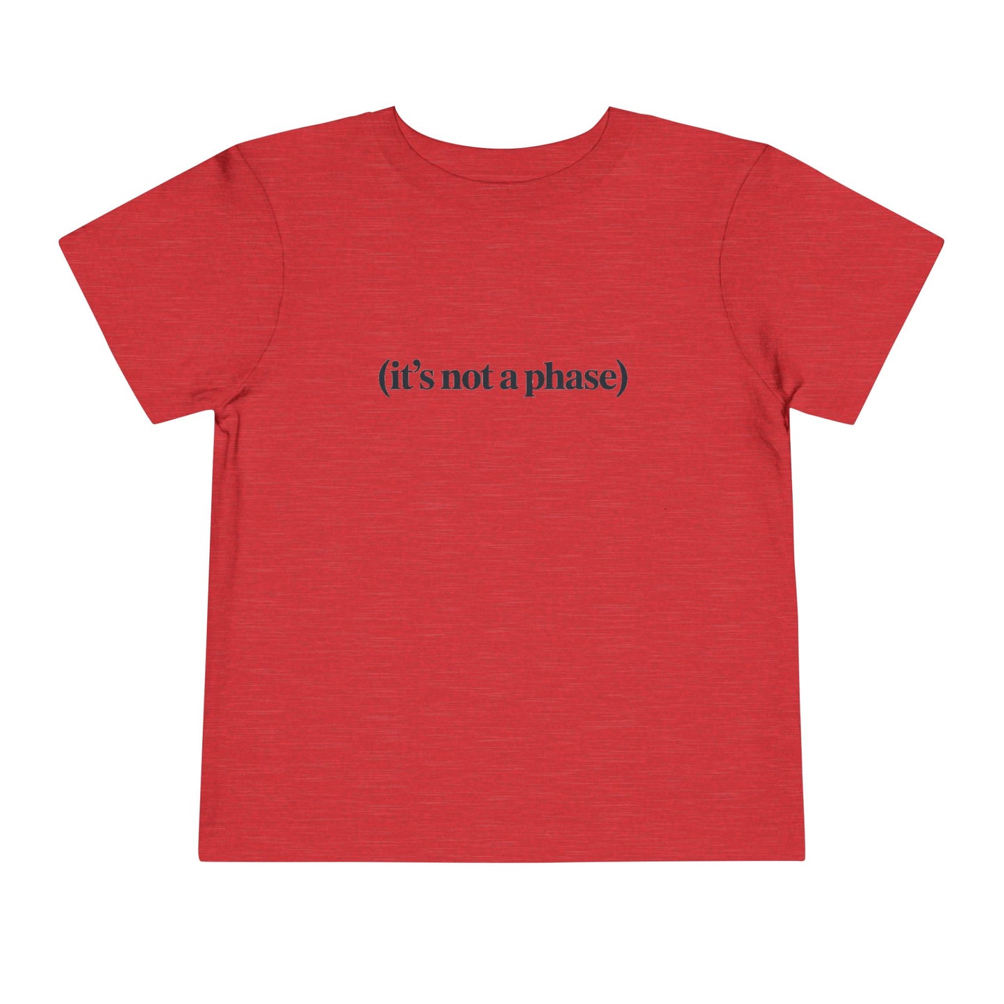 Not a Phase - Rubik's Cube Art  Toddler Short Sleeve T-Shirt