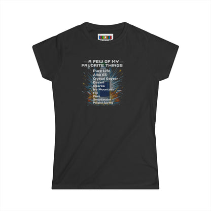 Favorite Things Bottle Flipping Women's Softstyle T-Shirt