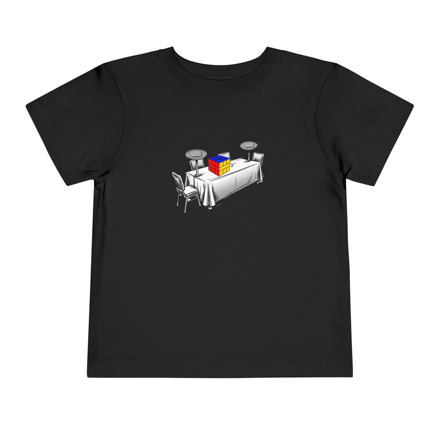 Square 1 Comp Day - Rubik's Cube Art  Toddler Short Sleeve T-Shirt
