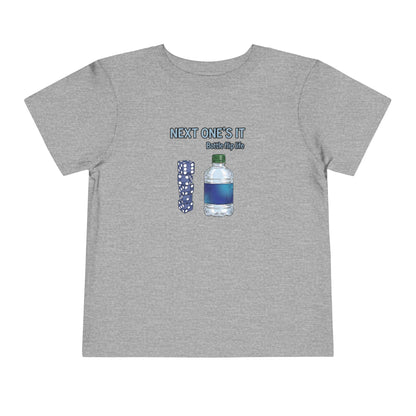 Next One's It Bottle Flip Art Toddler Short Sleeve T-Shirt