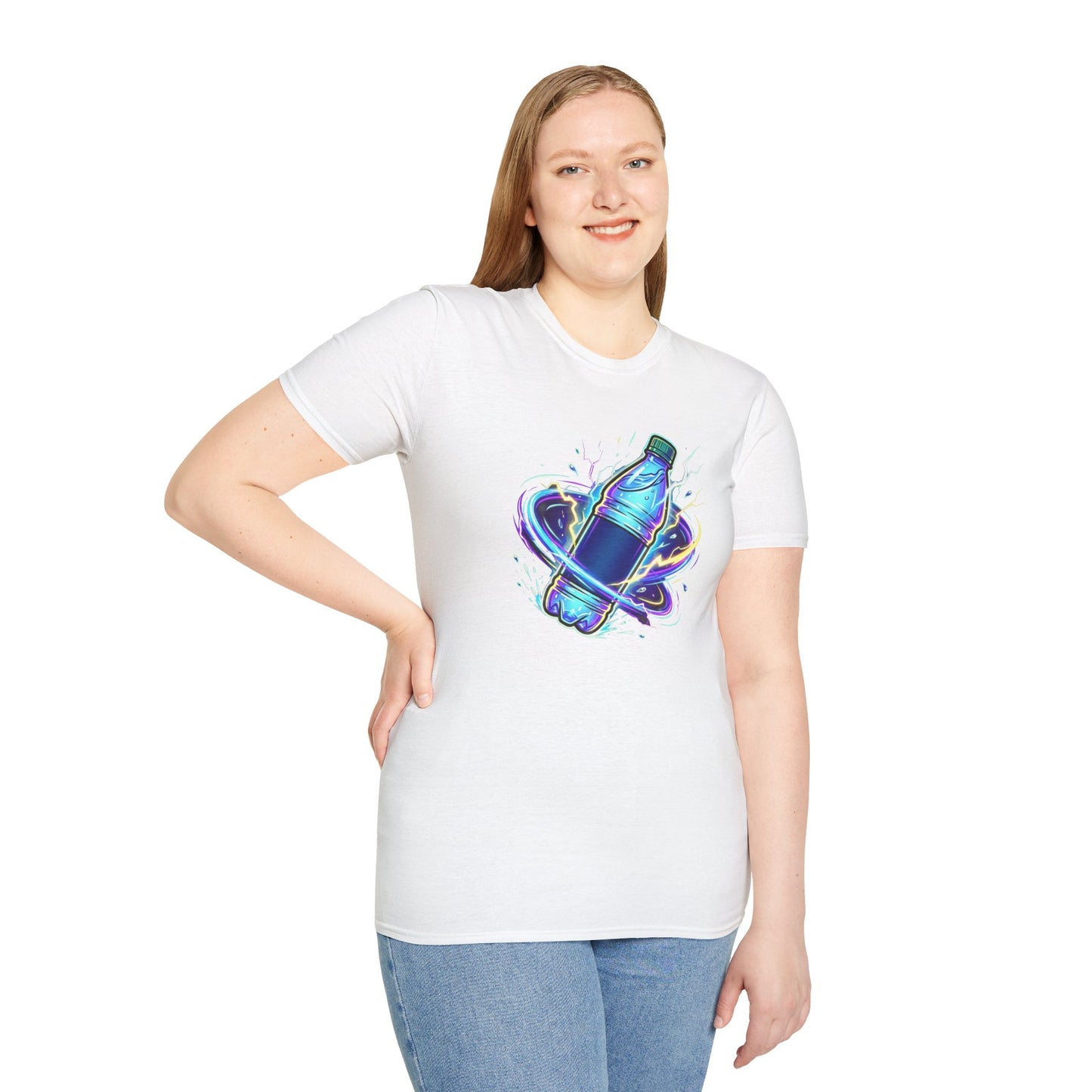 Electric Flip Unisex Graphic Softstyle T-Shirt