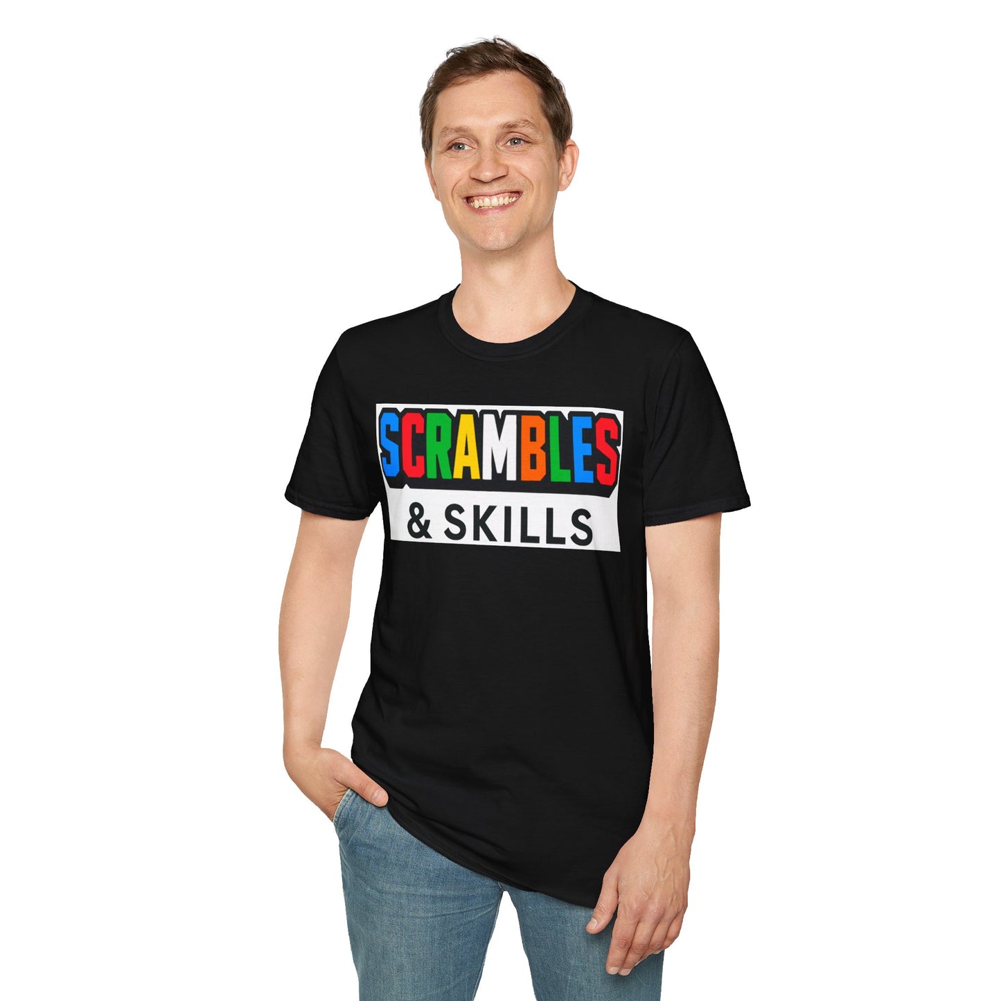 Scrambles & Skills Unisex Graphic Softstyle T-Shirt