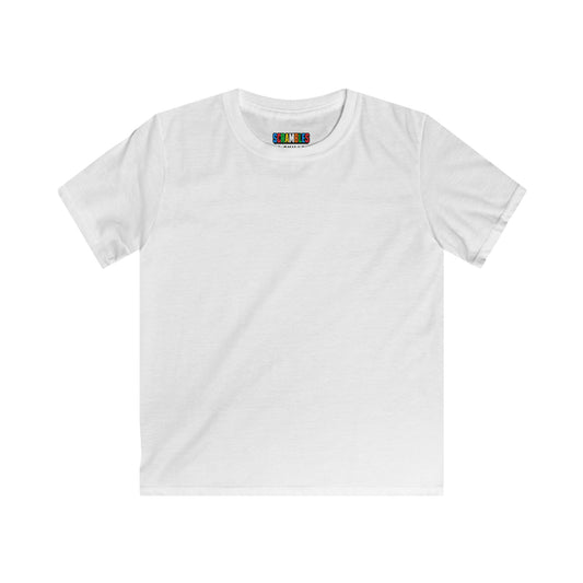 Kids Custom Personal Best  - Rubik's Cube Art Softstyle T-Shirt