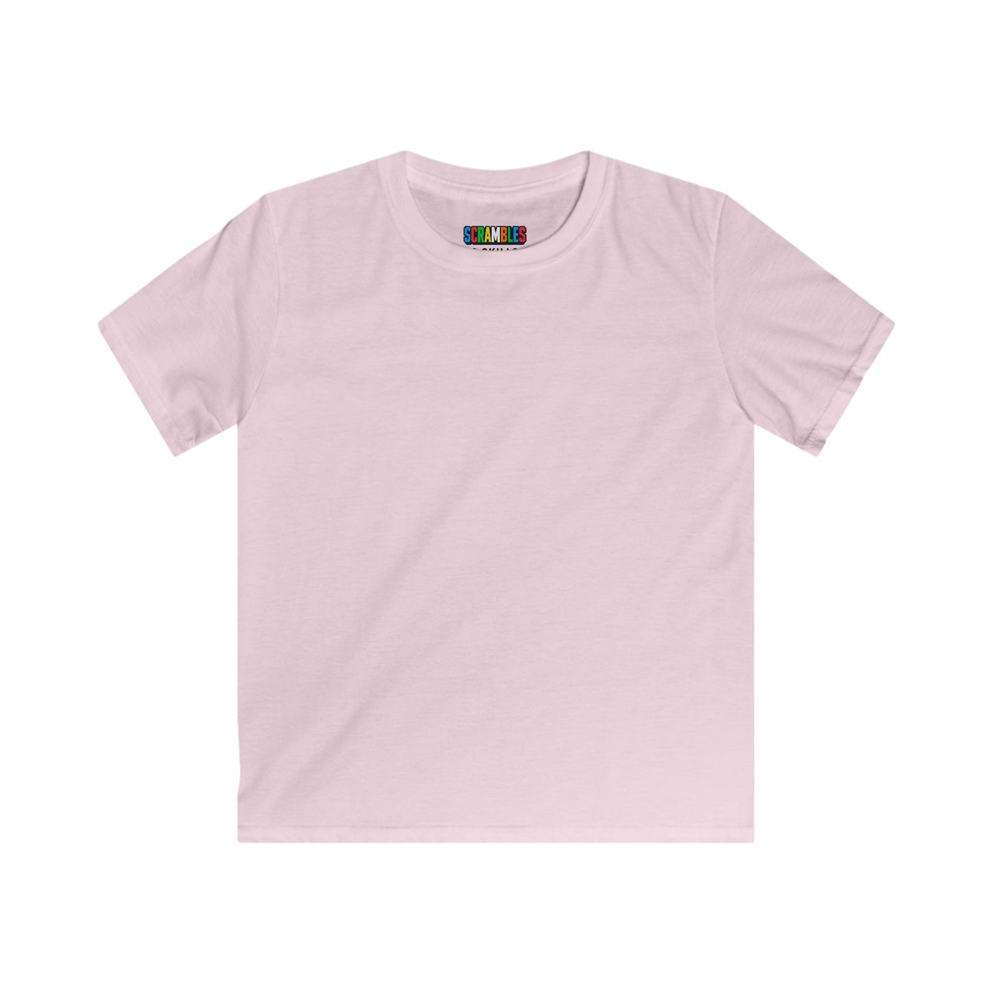 Kids Custom Personal Best  - Rubik's Cube Art Softstyle T-Shirt