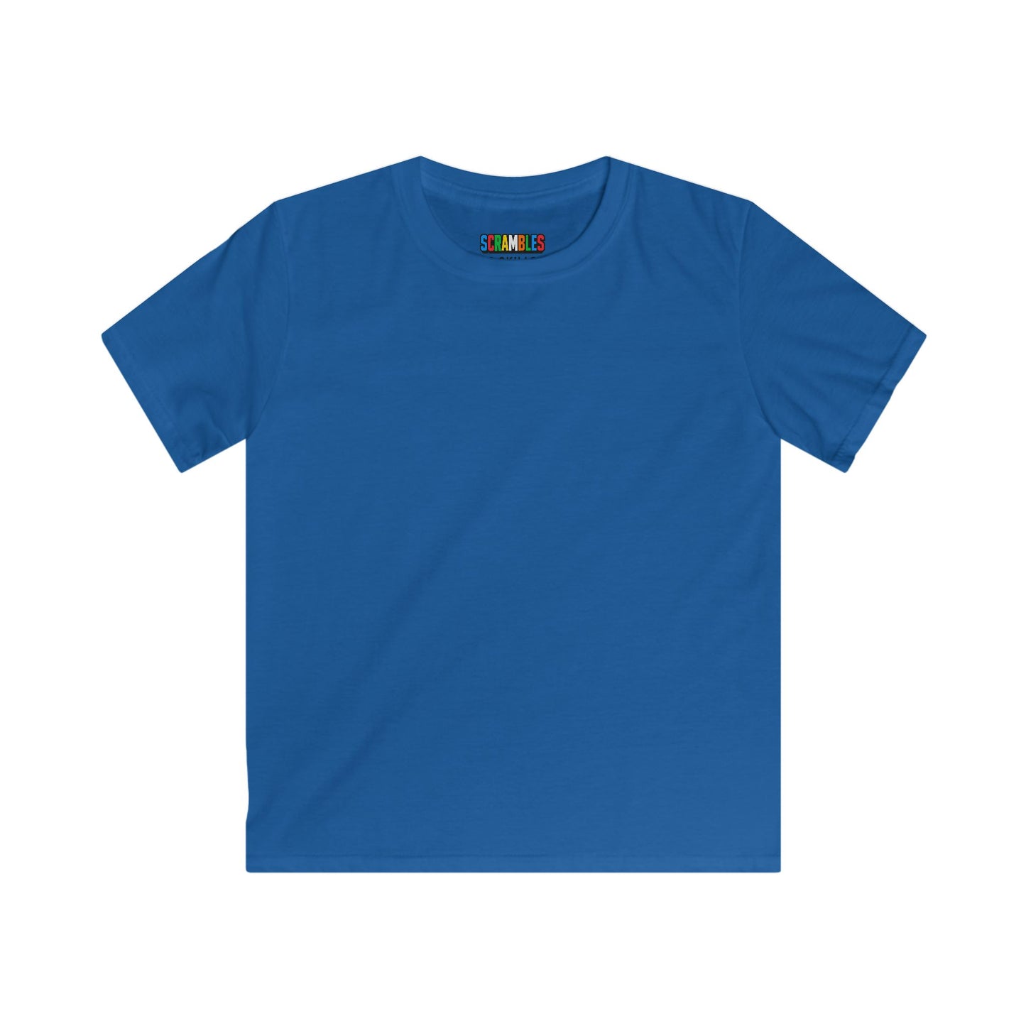 Kids Custom Personal Best  - Rubik's Cube Art Softstyle T-Shirt