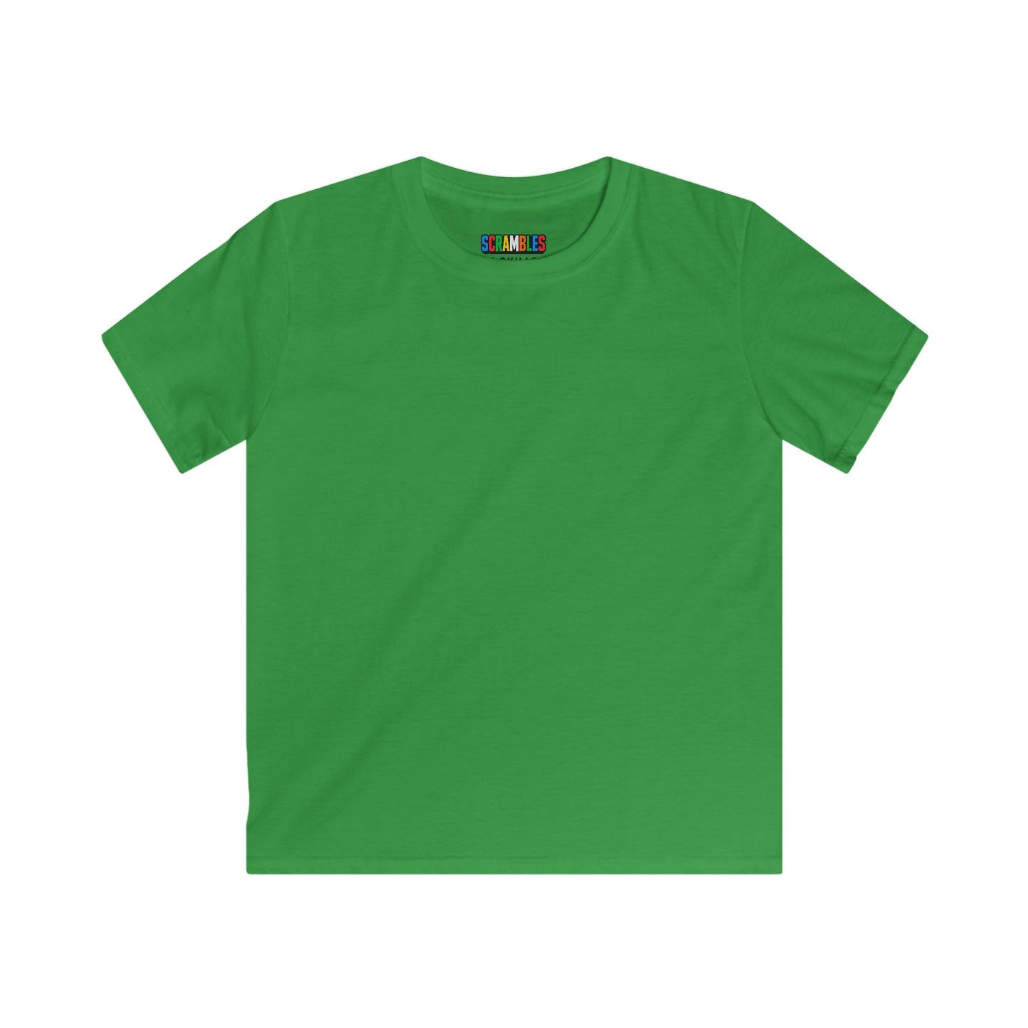 Kids Custom Personal Best  - Rubik's Cube Art Softstyle T-Shirt