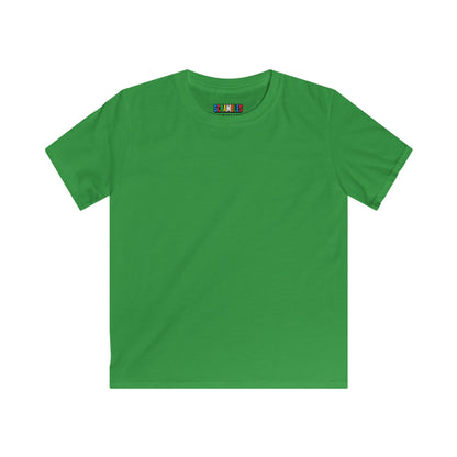 Kids Custom Personal Best  - Rubik's Cube Art Softstyle T-Shirt