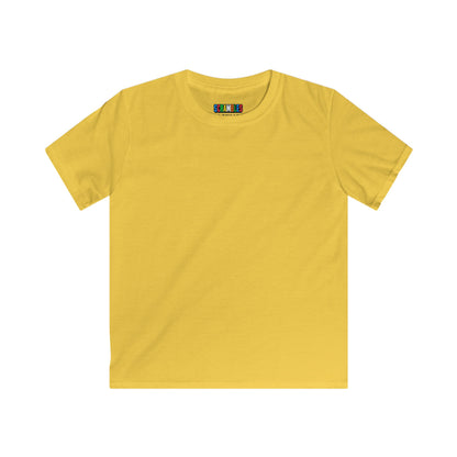Kids Custom Personal Best  - Rubik's Cube Art Softstyle T-Shirt