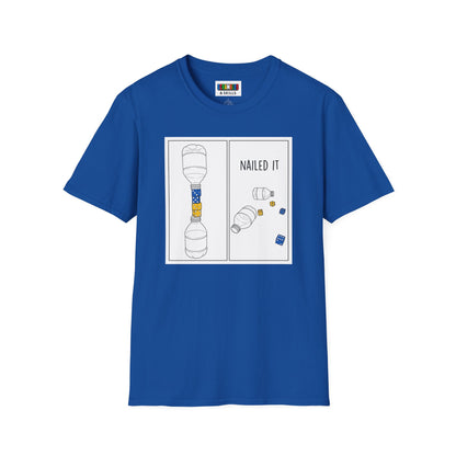 Nailed It Trick shot Unisex Graphic Softstyle T-Shirt