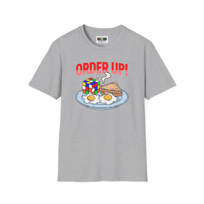 Rubiks' Cube Shirt - Order Up Unisex Graphic Softstyle T-Shirt| Fun Cubing Tee