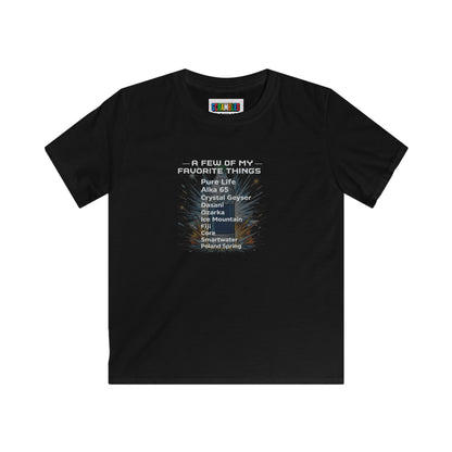 Favorite Things Bottle Flipping Kids Softstyle Tee