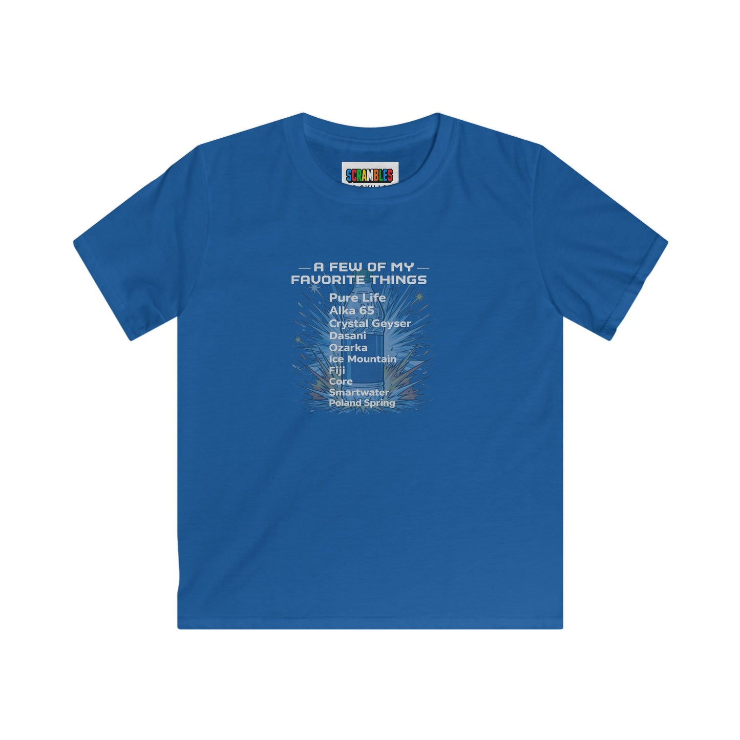 Favorite Things Bottle Flipping Kids Softstyle Tee
