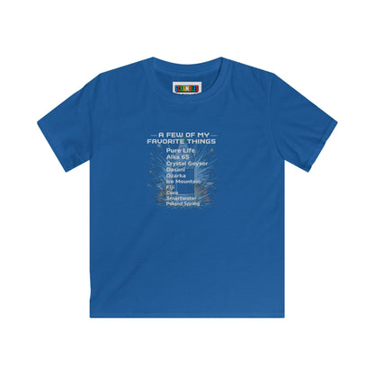 Favorite Things Bottle Flipping Kids Softstyle Tee