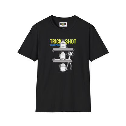 Trick shot Champion Unisex Graphic Softstyle T-Shirt