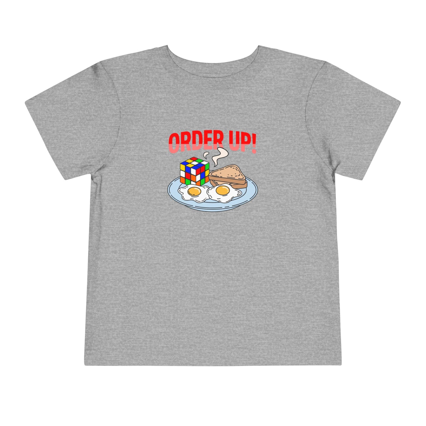 Rubiks' Cube Shirt - Order Up Toddler Short Sleeve T-Shirt| Fun Cubing Tee