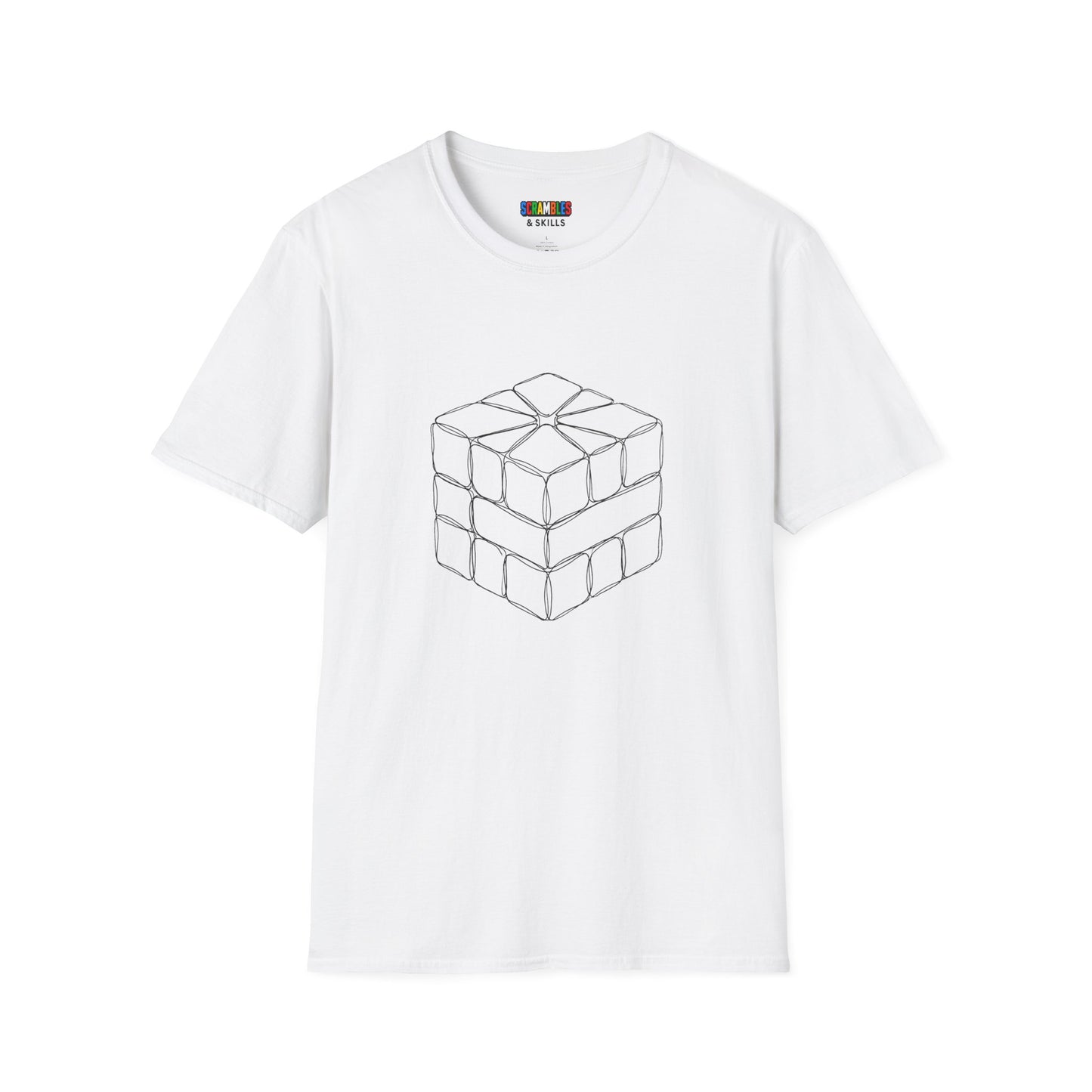 Square-1 Doodle Unisex Graphic Softstyle T-Shirt