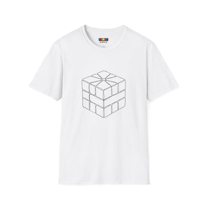 Square-1 Doodle Unisex Graphic Softstyle T-Shirt