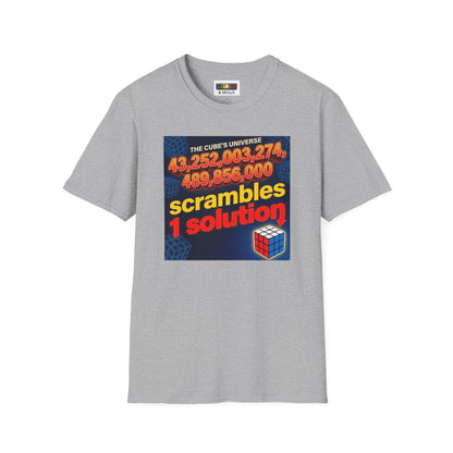 One Solution Unisex Graphic Softstyle T-Shirt