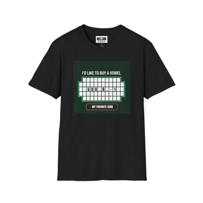Square-1 - Vowel Unisex Graphic Softstyle T-Shirt