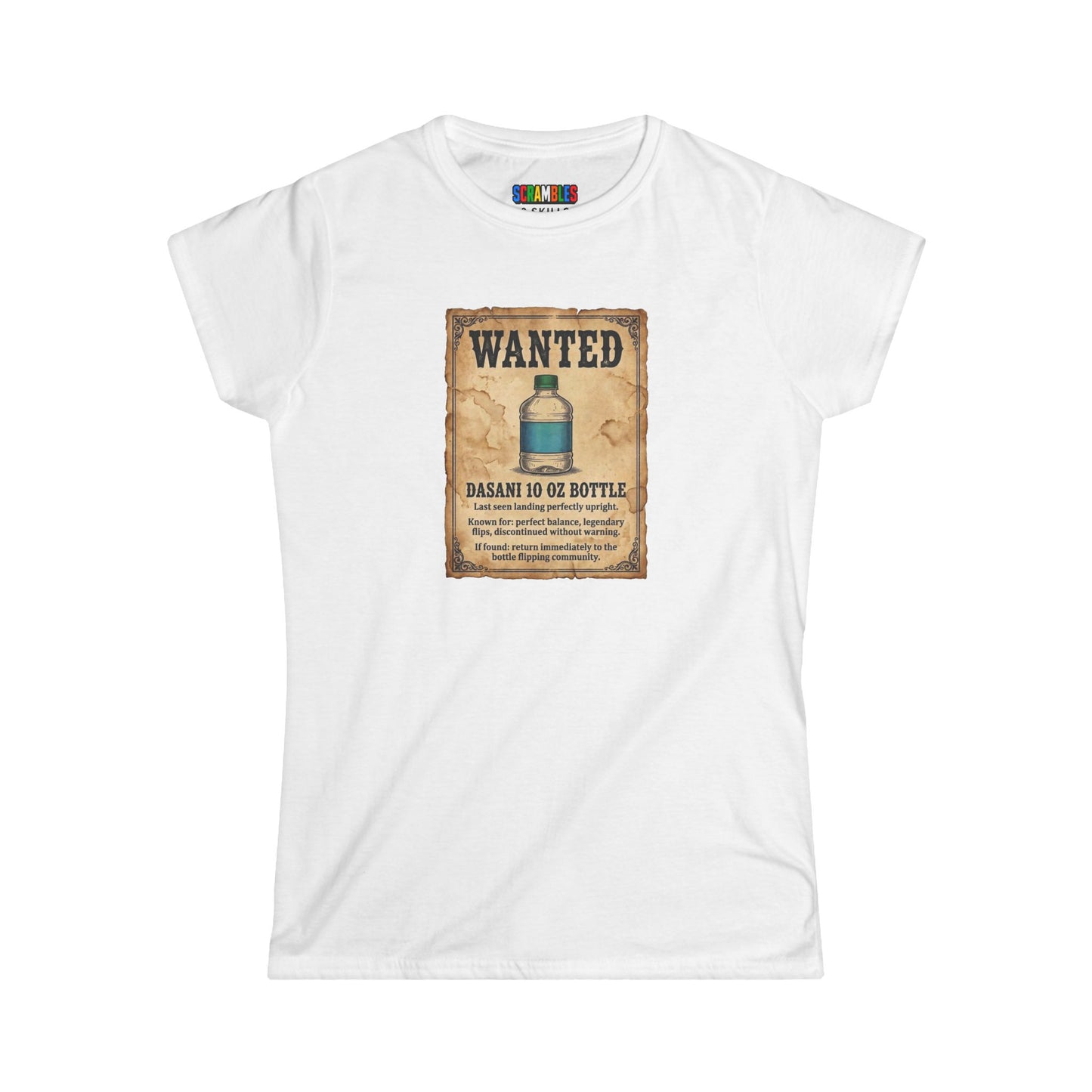 Dasani 10 Wanted Trick shot Women's Softstyle T-Shirt