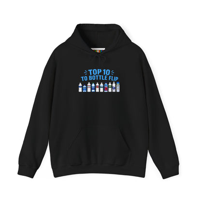 Top 10 to Bottle Flip  Unisex Heavy Blend™ Hooded Sweatshirt