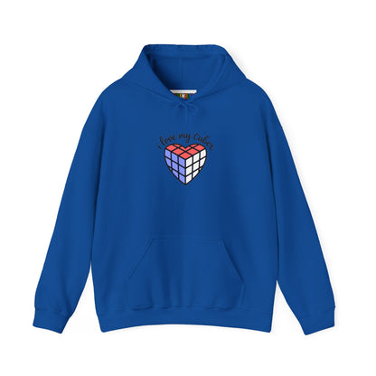 I Love My Cuber Unisex Heavy Blend™ Hooded Sweatshirt