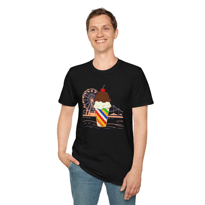 Rubik's Cube Shirt - Sweet Solves Unisex Graphic Softstyle T-Shirt| Fun Cubing Tee