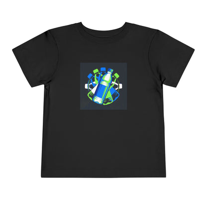 Neon Flip - Trick Shot Toddler Short Sleeve T-Shirt