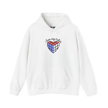 I Love My Cuber Unisex Heavy Blend™ Hooded Sweatshirt