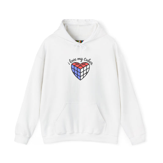 I Love My Cuber Unisex Heavy Blend™ Hooded Sweatshirt