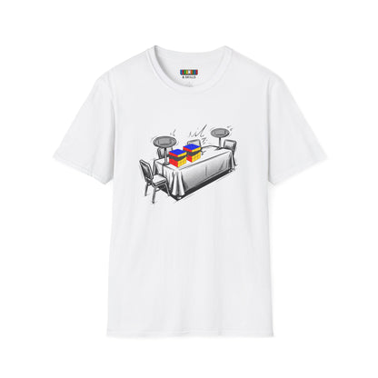 3x3 Multi Blind Comp Day Unisex Graphic Softstyle T-Shirt
