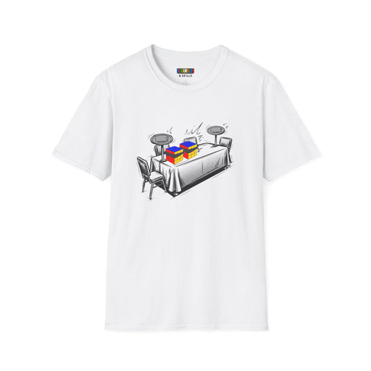 3x3 Multi Blind Comp Day Unisex Graphic Softstyle T-Shirt