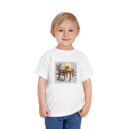 Late Night - Rubik's Cube Art  Toddler Short Sleeve T-Shirt