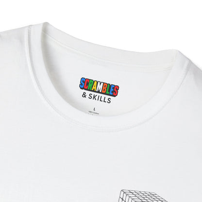 6x6 Doodle (Subtle) Unisex Graphic Softstyle T-Shirt