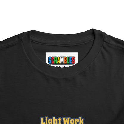 Skewb Light Work Rubiks Cube Art Toddler Short Sleeve T-Shirt