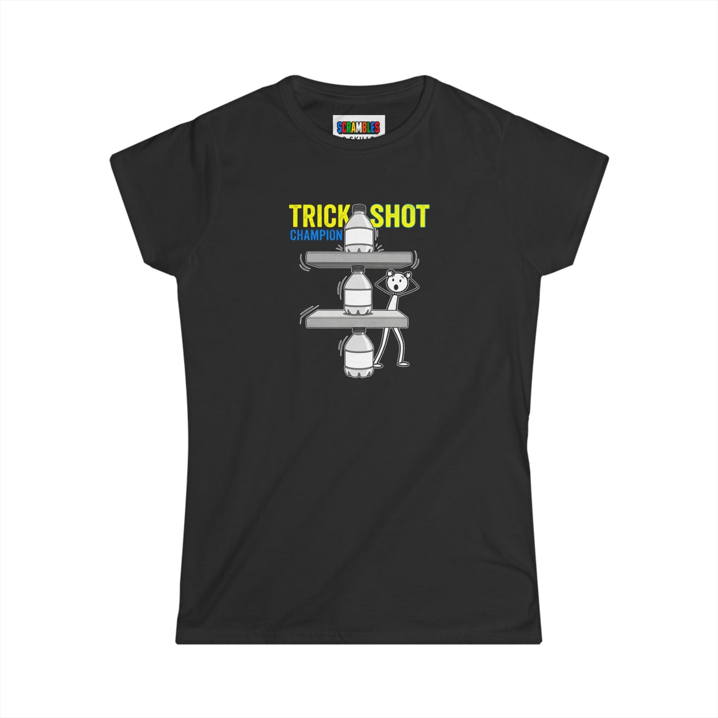 Trick shot Champion Women's Softstyle T-Shirt