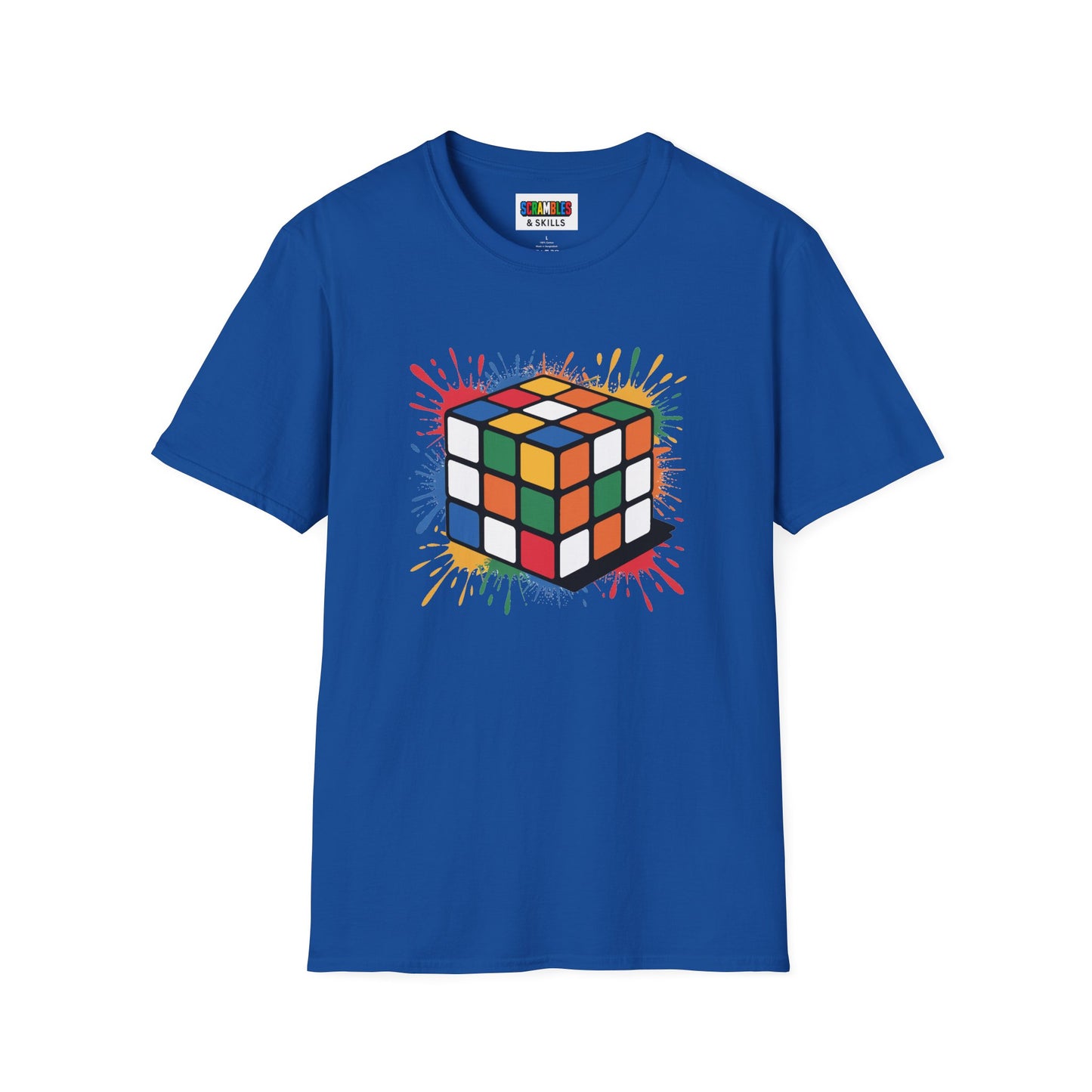 Scramble Splash Unisex Graphic Softstyle T-Shirt