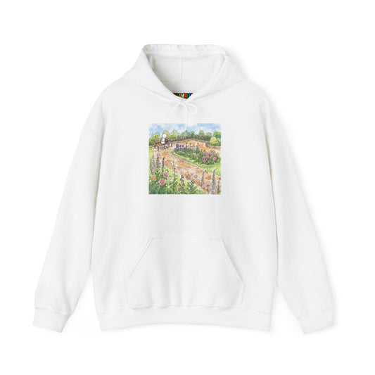 Garden Watercolor  Unisex Heavy Blend™ Hooded Sweatshirt