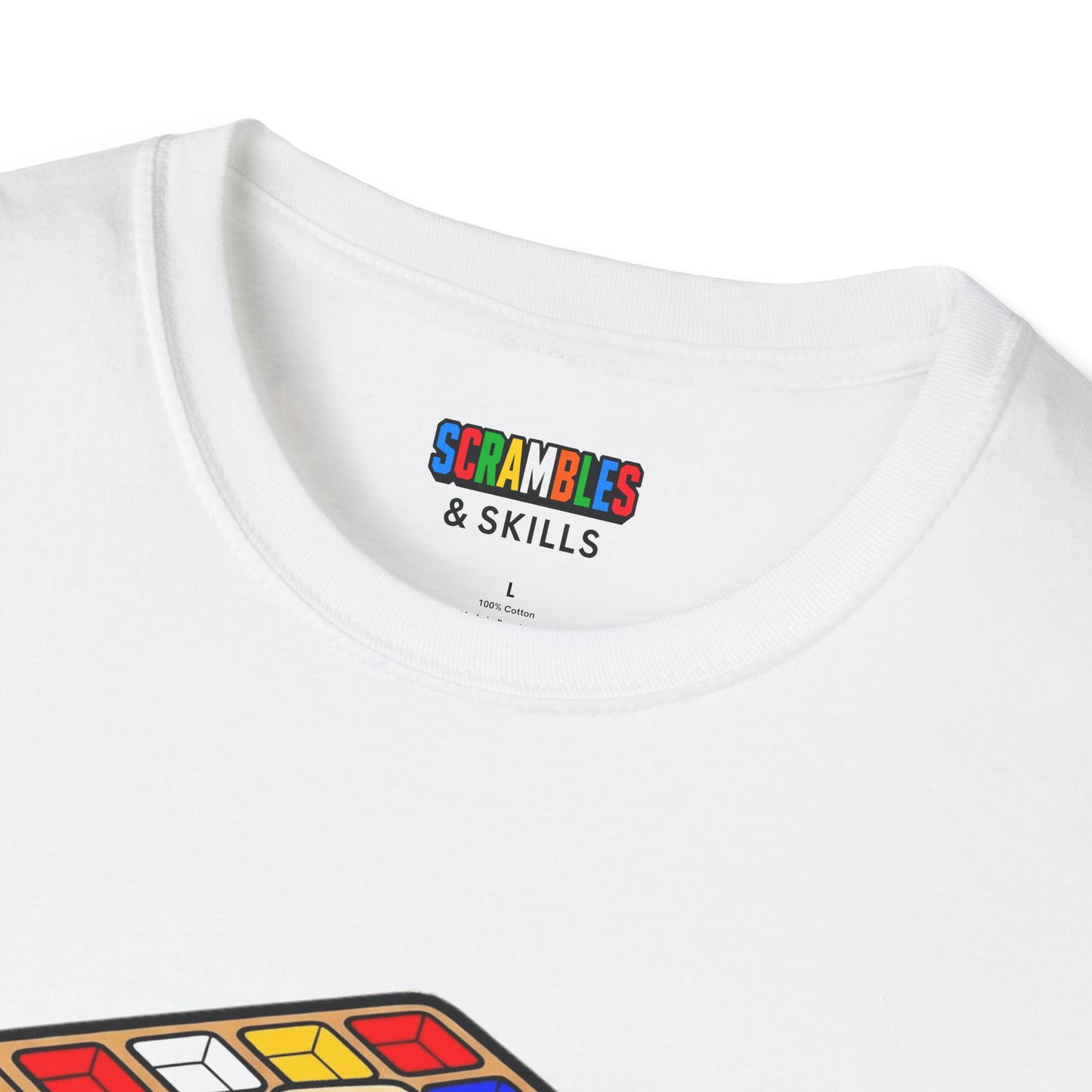 4x4 Waffles - Rubiks Cube Unisex Graphic Softstyle T-Shirt